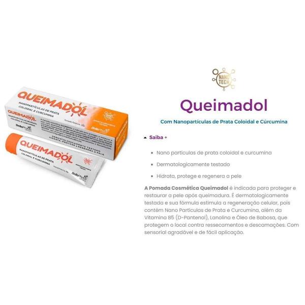 Imagem de Queimadol Pomada para Queimaduras 30g BellaPhytus 