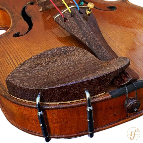 Imagem de Queixeira Violino Tamarindo Dresden Antoni Marsale Cromada 4/4 e 3/4