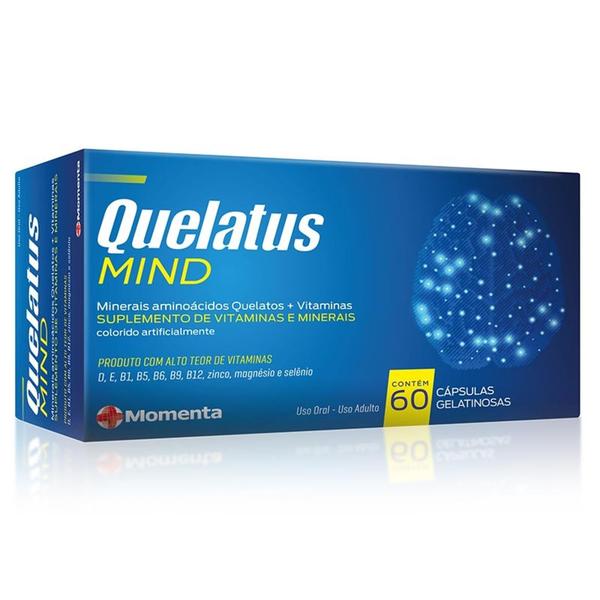 Imagem de Quelatus Mind - 60 Cápsulas + 30 caps Amostra - Momenta