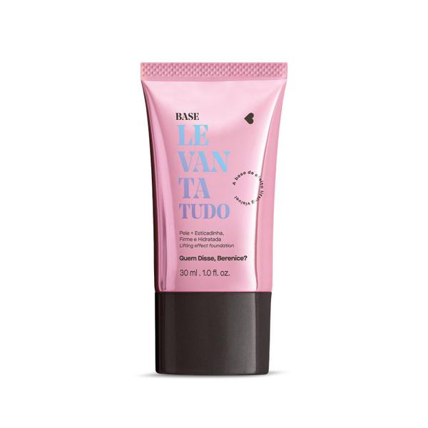 Quem disse, Berenice Levanta Tudo Base Líquida Incolor 30ml Quem disse, Berenice Levanta Tudo Base Líquida Incolor 30ml