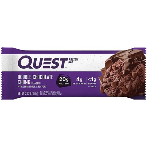 Imagem de Quest Protein Bar Caixa Com 12Un Double Chocolate Chunk