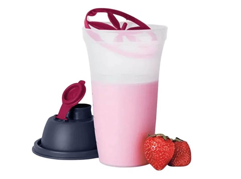 Imagem de Quick Shake Tupperware 500ml Coqueteleira Misturador