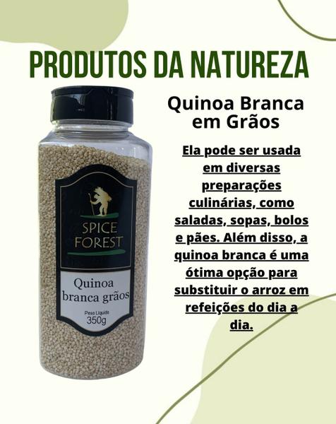 Imagem de Quinoa Branca Grãos 350g - Spice Forest