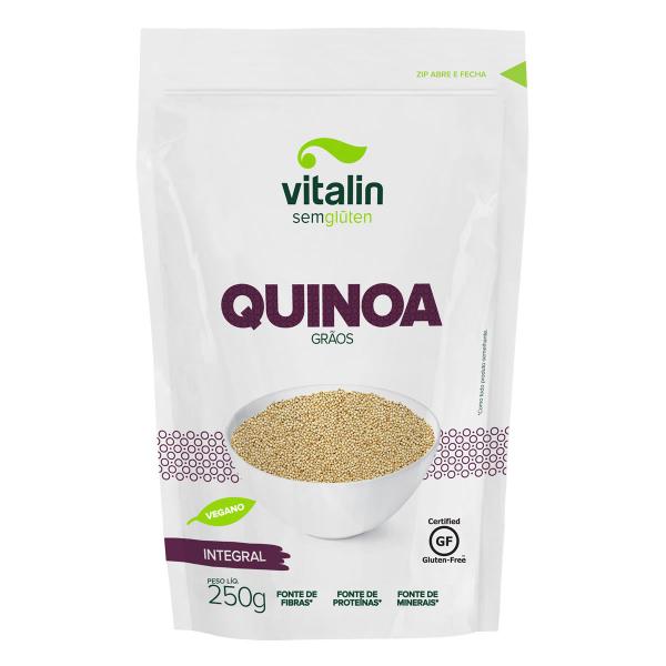 Imagem de Quinoa em Grãos Integral 250g - Vitalin