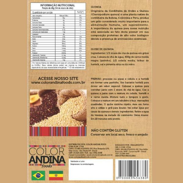 Imagem de Quinoa Real Orgânica Mista - Color Andina Food 0,150g - 03 Unids