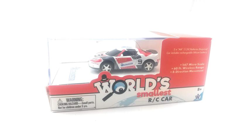 Imagem de R/C Car Westminster: a menor cor aleatória do mundo