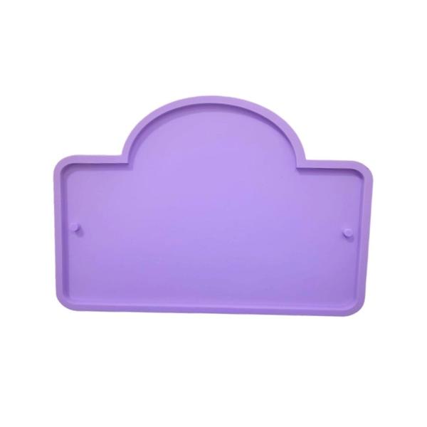 Imagem de R145 Molde de silicone placa residência maternidade resina decorar