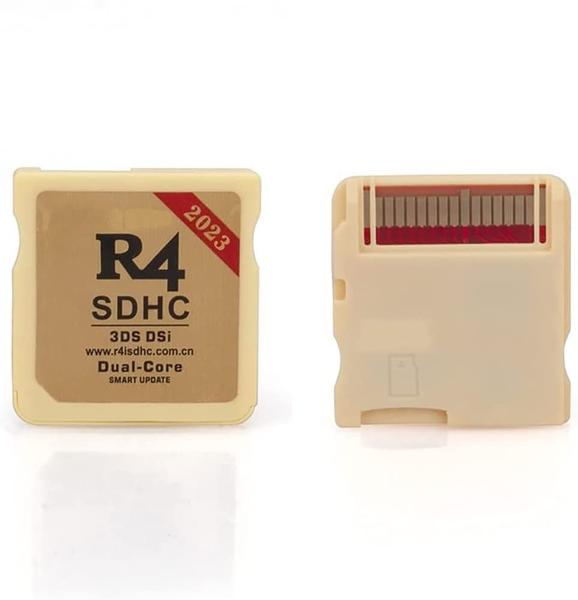 Imagem de R4ISDHC SDHC Dual Core Dourado para Nintendo DS/3DS/2DS