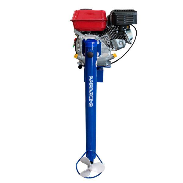 Imagem de Rabeta Vertical com Motor a Gasolina Branco 7,0 cv B4T 7 Proposto