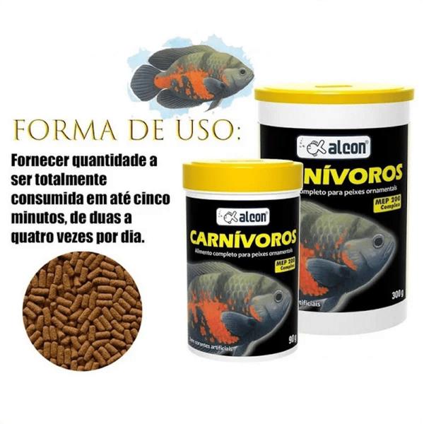 Imagem de Ração Alcon Carnívoros 300g