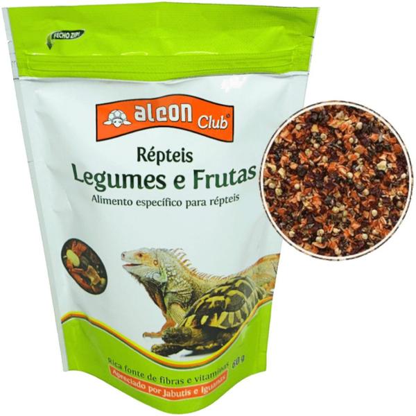 Imagem de Ração Alcon Club Répteis Legumes e Frutas 60g