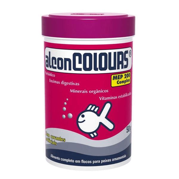 Ração Alcon Colours - 50 Gr Imagem de Ração Alcon Colours - 50 Gr