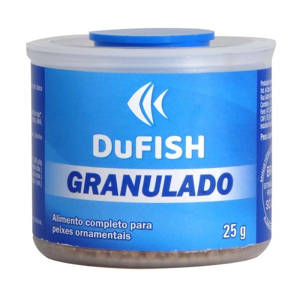 Ração Alcon Dufish Granulado P/ Peixes Ornamentais 25g Imagem de Ração Alcon Dufish Granulado P/ Peixes Ornamentais 25g