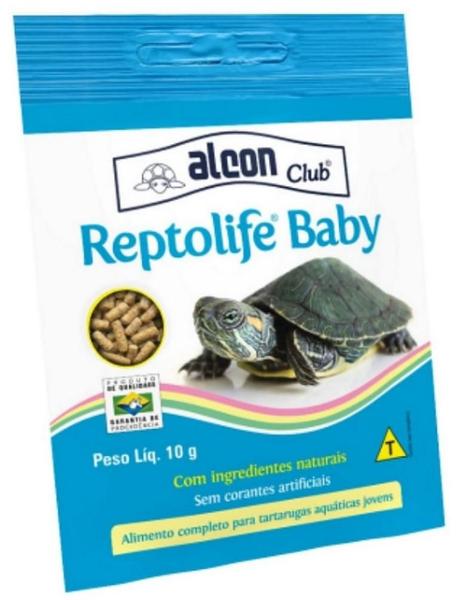 Imagem de Ração Alcon Reptolife Baby Filhote Tartarugas 10g