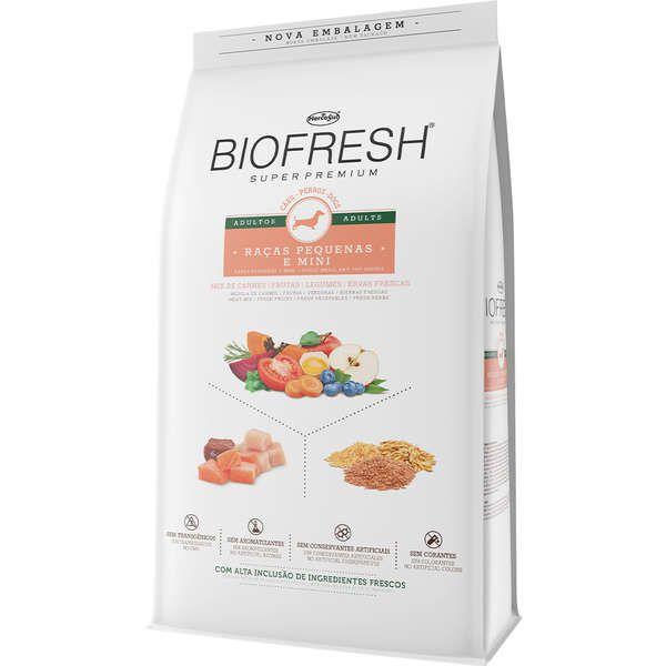Ração Biofresh Adulto Peq/Mini 10,1Kg - HERCOSUL Imagem de Ração Biofresh Adulto Peq/Mini 10,1Kg