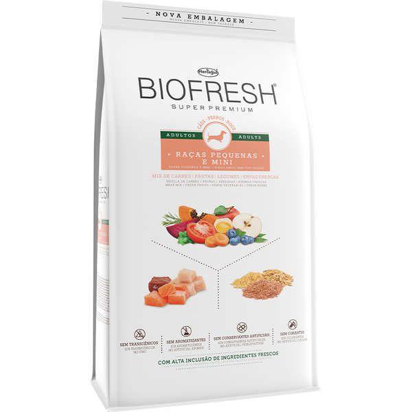 Ração Biofresh Adulto Peq/Mini 10,1Kg - HERCOSUL Imagem de Ração Biofresh Adulto Peq/Mini 10,1Kg