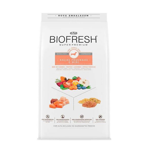 Ração Biofresh Cães Adultos Castrados Raças Pequenas - 1 Kg Imagem de Ração Biofresh Cães Adultos Castrados Raças Pequenas - 1 Kg