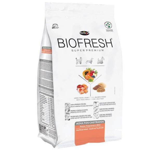 Ração Biofresh Cães Adultos Castrados Raças Pequenas - 1 Kg Imagem de Ração Biofresh Cães Adultos Castrados Raças Pequenas - 1 Kg