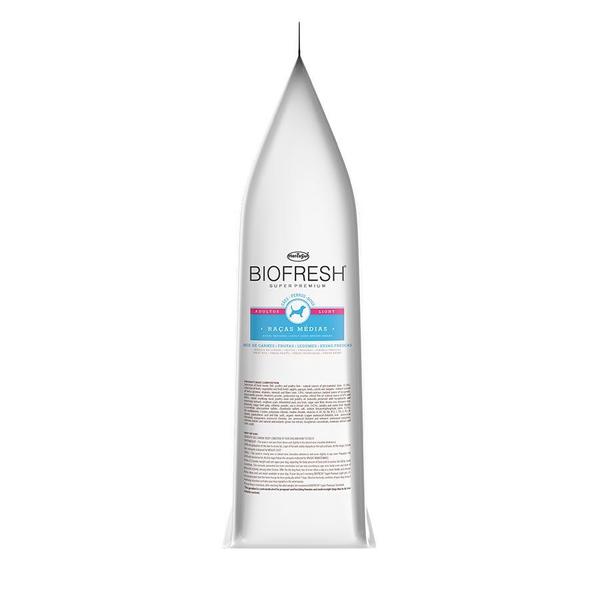 Ração Biofresh Light para Cães de Raças Médias - 10,1kg Imagem de Ração Biofresh Light para Cães de Raças Médias - 10,1kg