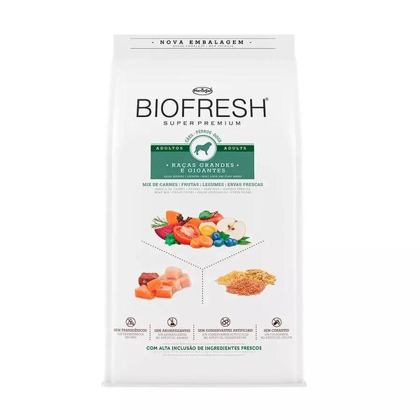 Ração Biofresh Para Cães Adultos De Raças Grandes 15Kg Imagem de Ração Biofresh Para Cães Adultos De Raças Grandes 15Kg