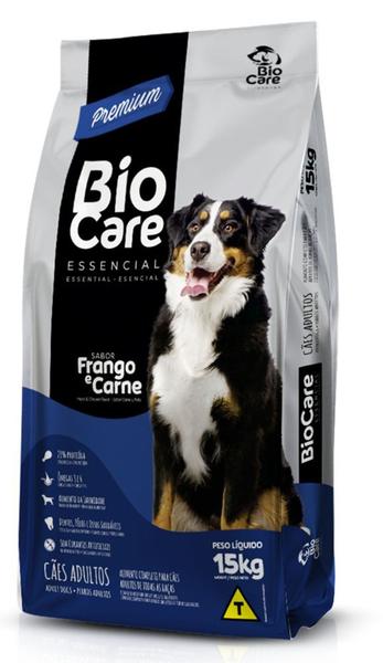 Imagem de Ração  cães adulto Biocare essencial15kg