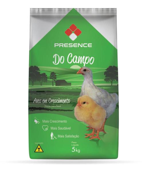 Imagem de Ração Comida Presence Para Aves Em Crescimento Pintinho 5Kg