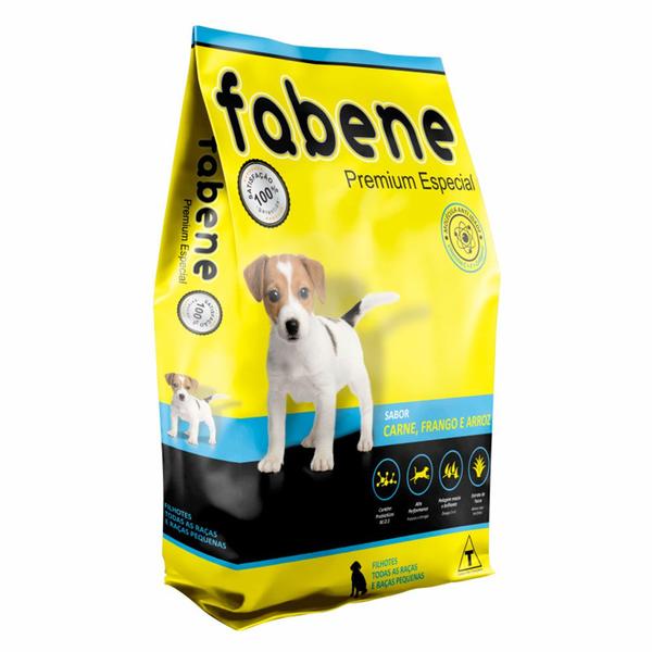Ração Fabene Cães Filhotes - 12kg - PREMIATTA Imagem de Ração Fabene Cães Filhotes - 12kg