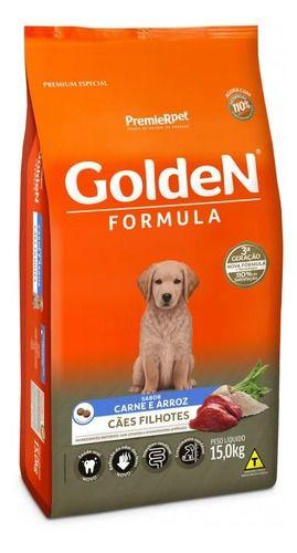 Imagem de Ração Formula Cães Filhotes Carne E Arroz 15kg Golden