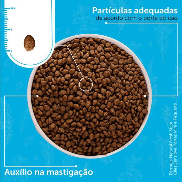 Imagem de Ração Fórmula Natural Fresh Meat Sensitive Cães Adultos Minis e Pequenos 1kg