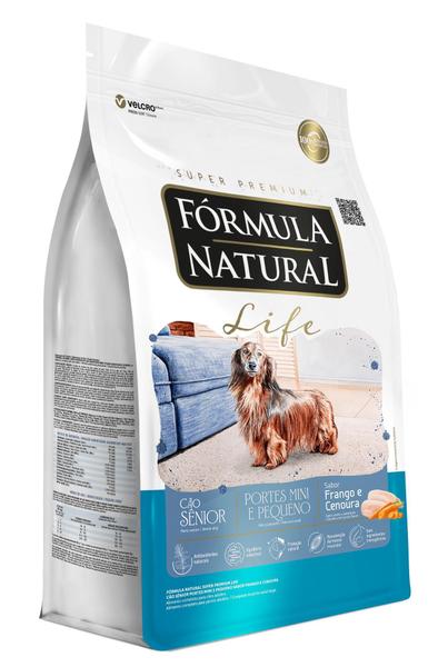 Imagem de Ração Fórmula Natural Life Cães Sênior Mini e Pequeno 1kg