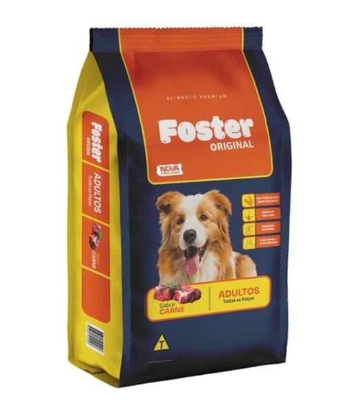 Imagem de Ração Foster Premium Original Carne 15 kg