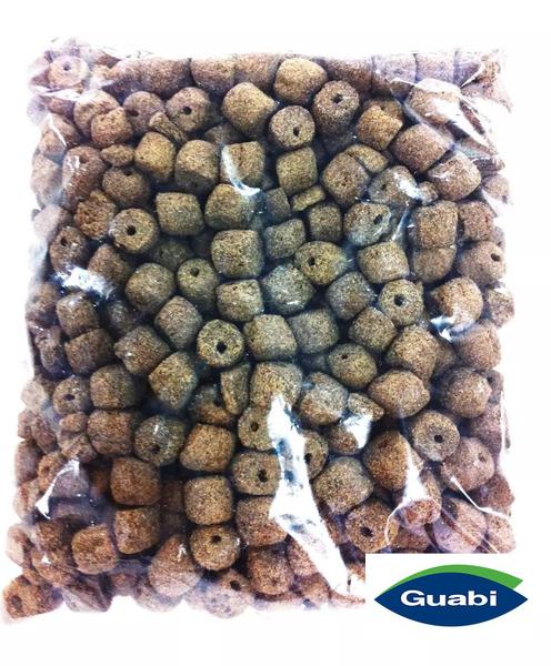 Imagem de Ração Furada Furadinha P-40 P40 P 40 Guabi 42% Proteina 2kg  14mm