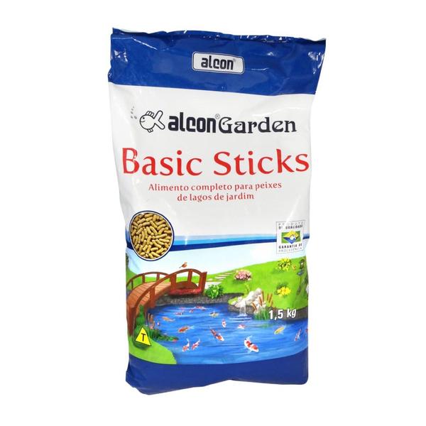 Imagem de Ração Garden Basic Sticks Alcon 1,5Kg