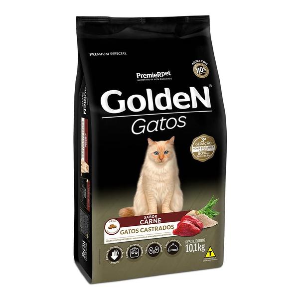 Imagem de Racao golden form gato carne castrado 10kg