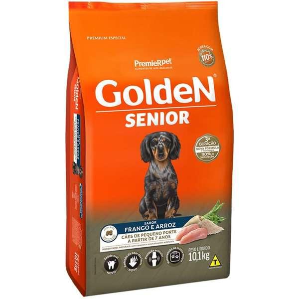 Imagem de Ração Golden para cães senis pequeno porte 10kg - Premierpet