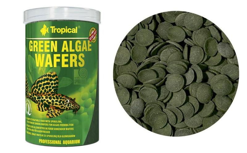 Imagem de Ração green algae wafers - pote 45g  -  tropical