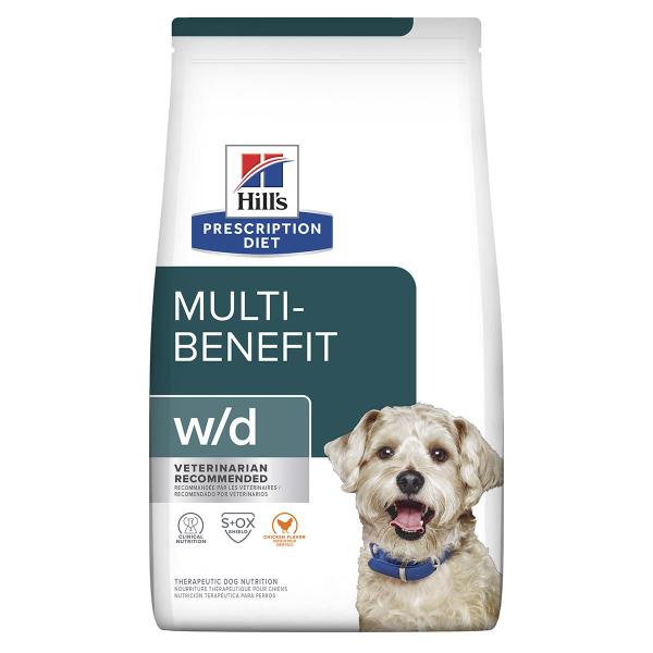 Imagem de Ração Hill s Prescription Diet W/D Cães Controle Digestivo e Peso 1,5kg