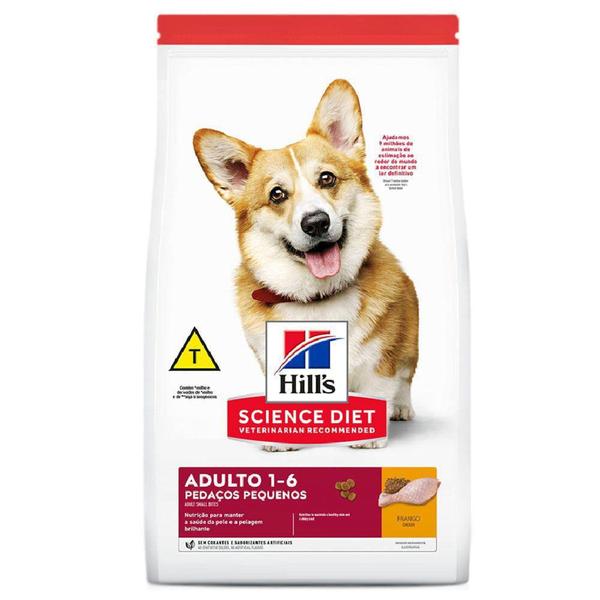 Imagem de Ração Hills Cães Adultos Pedaços Pequenos 800g