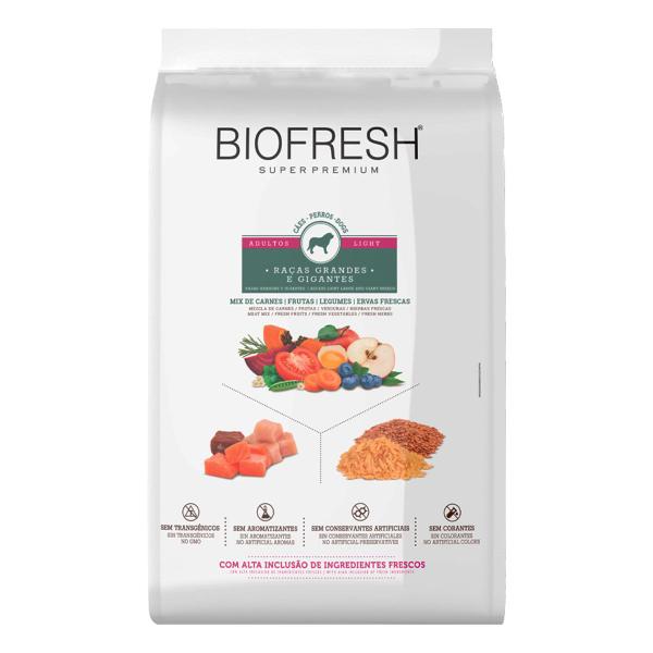 Imagem de Ração Light Para Cão Adultos Grandes E Gigantes Sabor Mix De Carne 15kg Biofresh