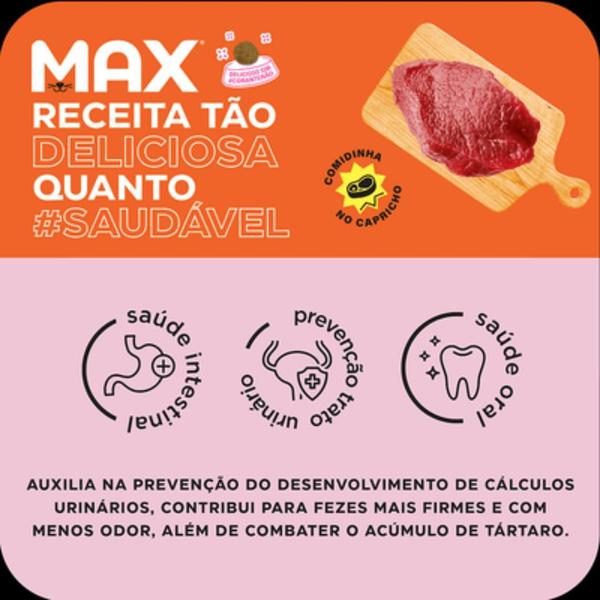 Imagem de Ração Max para Gatos Adultos Carne 3 kg