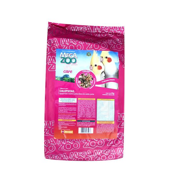 Ração Megazoo Mix Calopsitas Com Vita Care 6kg Imagem de Ração Megazoo Mix Calopsitas Com Vita Care 6kg