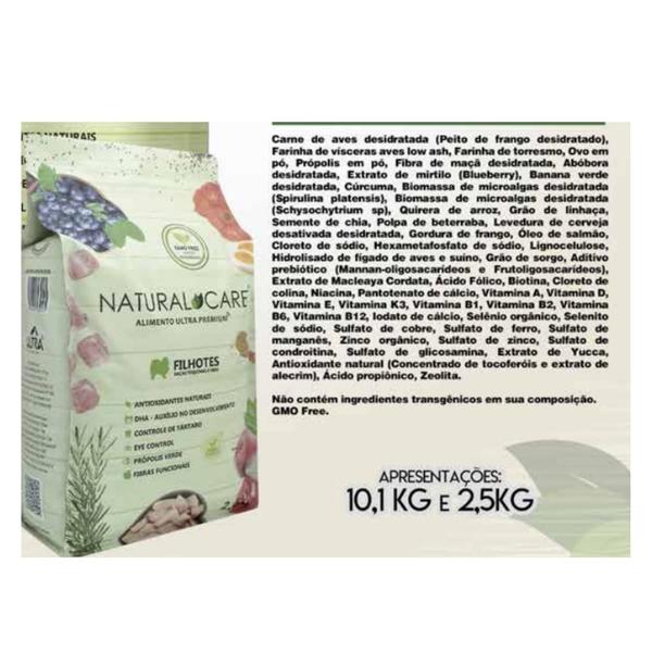 Imagem de Ração Natural Care Para Cães Filhote Mini Pequena 10,1Kg