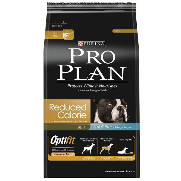 Imagem de Ração Nestlé Purina ProPlan Reduced Calorie para Cães Adultos de Raças Pequenas Sabor Frango - 7.5kg