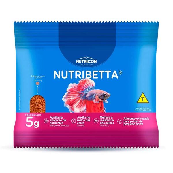 Imagem de Ração Nutribetta Nutricon 5g