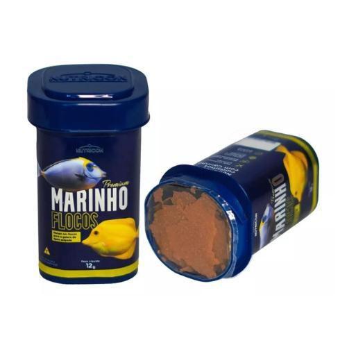 Imagem de Ração Nutricon Marinho Flocos 12G