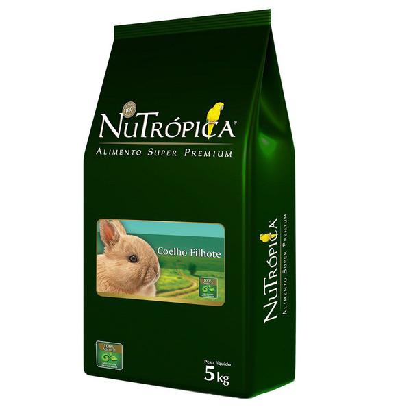 Ração Nutrópica Coelho Filhote - 5kg Imagem de Ração Nutrópica Coelho Filhote - 5kg