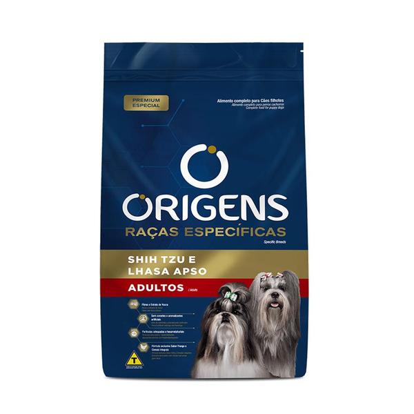 Imagem de Ração Origens Cães Adultos Shihtzu/Lhasa  10,1Kg