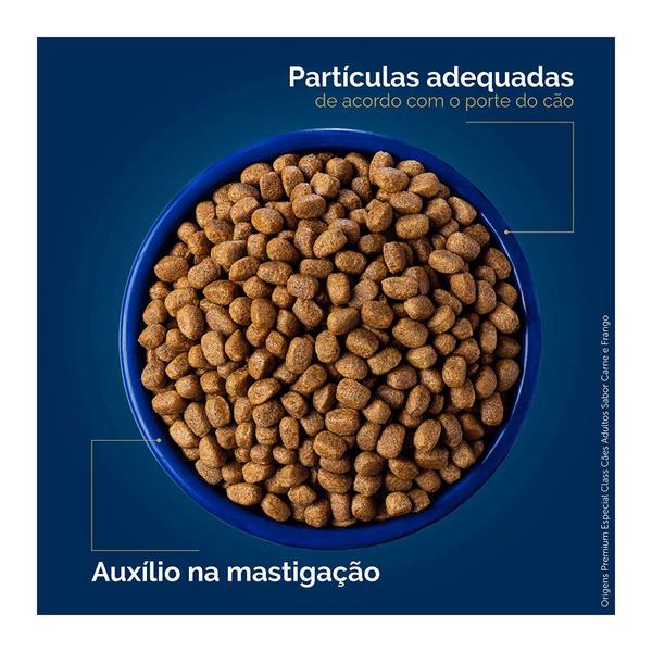 Imagem de Ração Origens Class Cães Adultos Carne e Frango - 20kg