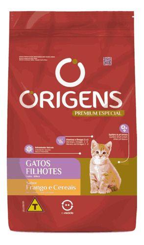 Imagem de Ração Origens Premium Especial Gatos Filhotes Sabor Frango E Cereais 1 Kg