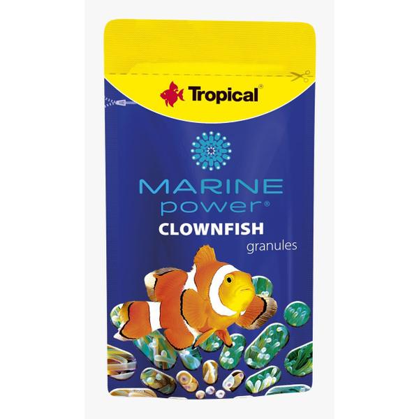 Imagem de Ração P/ Peixes Palhaços Anemonas Clownfish Tropical 15g - 3 sachês